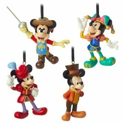 Best Pirce 🎉 Disney Ornament Set - Mickey Mouse Through The Years - Set 3 😉
