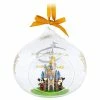 Flash Sale 🛒 Disney Glass Drop Ornament - Cinderella Castle - Walt Disney World ⌛