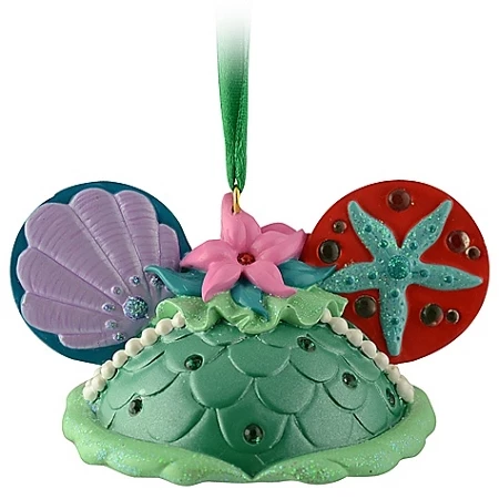 New 🛒 Disney Ears Hat Ornament - Ariel 😍
