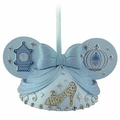 Budget ⌛ Disney Ears Hat Ornament - Cinderella - Slipper 🌟