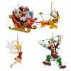 Cheap 😉 Disney 🎄 Christmas Ornament Set - Mickey And Minnie Mouse And Friends ✔️