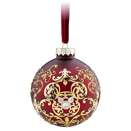 Best Pirce ๐ Disney ๐
Christmas Ornament - Mickey Mouse Icon Ball - Victorian Filigree ๐