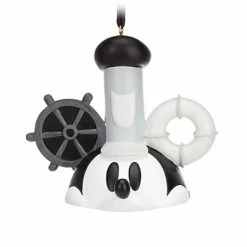 Outlet 🎉 Disney Ear Hat Ornament - Mickey Mouse Steamboat Willie 👍