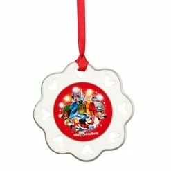 New ⭐ Disney Disc Ornament - 2014 Sorcerer Mickey Mouse Snowflake ❤️