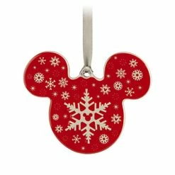 Discount 🌟 Disney Disc Ornament - Mickey Mouse - Snowflake 😉