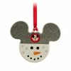 Hot Sale ✨ Disney Disc Ornament - Mickey Mouse Icon - Snowman ⭐