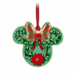 Flash Sale 👍 Disney Disc Ornament - Minnie Mouse - Wreath 🌟