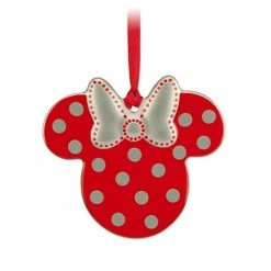 Buy 😀 Disney Disc Ornament - Minnie Mouse - Polka Dot ✨