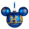 Flash Sale ✨ Disney Mickey Ears ❄ Christmas Ornament - Four Parks - Gold Glitter 😀