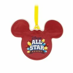 Promo 🎁 Disney Disc Ornament - Mickey Mouse - All-Star Resort ⭐