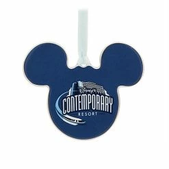 New 🔔 Disney Disc Ornament - Mickey Mouse - Contemporary Resort 🛒