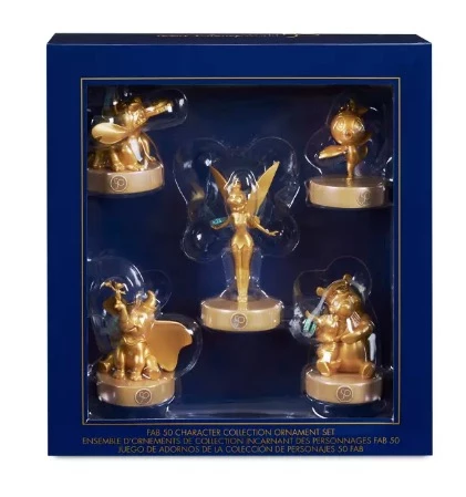 Best Sale π Disney Ornament Set - 50th Anniversary - Fab 5 Magic Kingdom π§¨