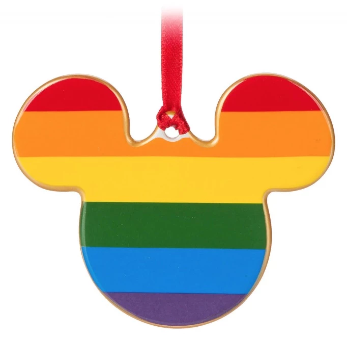 Best deal 💯 Disney Disc Ornament - Rainbow Mickey Mouse 👍