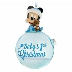 Flash Sale 💯 Disney 🎄 Christmas Ornament - Baby's 1st 🎄 Christmas - Mickey Mouse 💯