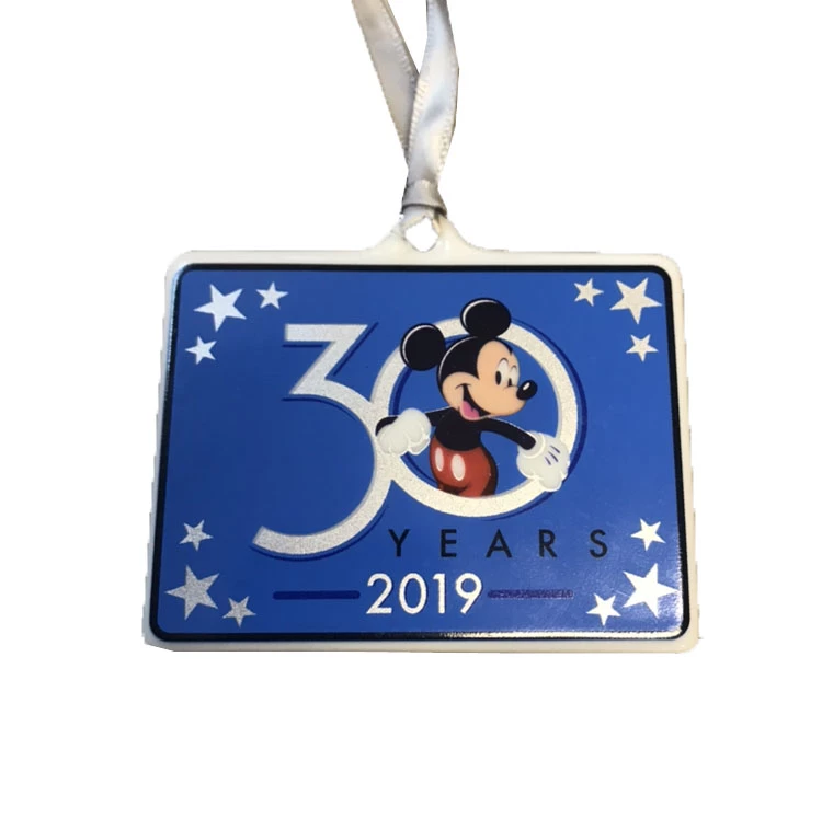 Best Sale ๐ Disney Disc Ornament - 2019 Hollywood Studios 30th Anniversary โ๏ธ