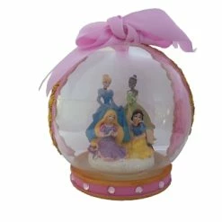 Discount 🔥 Disney 🎅 Christmas Ornament - Princess Glass Globe - Pink ⭐
