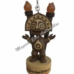 Best Sale 🎉 Disney 🎅 Christmas Ornament - Polynesian Resort - Tiki - Light Up 😀