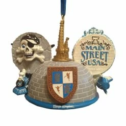 New ✨ Disney Ear Hat Ornament - Main Street USA - Magic Kingdom ✔️