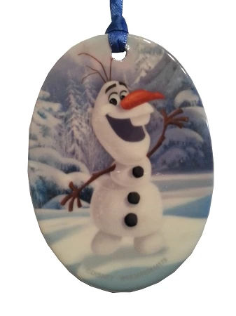 Outlet ๐ Disney Flat โ Christmas Ornament - Frozen - Olaf ๐ฅ