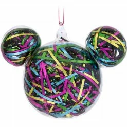Outlet 🎁 Disney Mickey Ears Icon Ornament - Mickey Mouse Icon Ribbon 💯