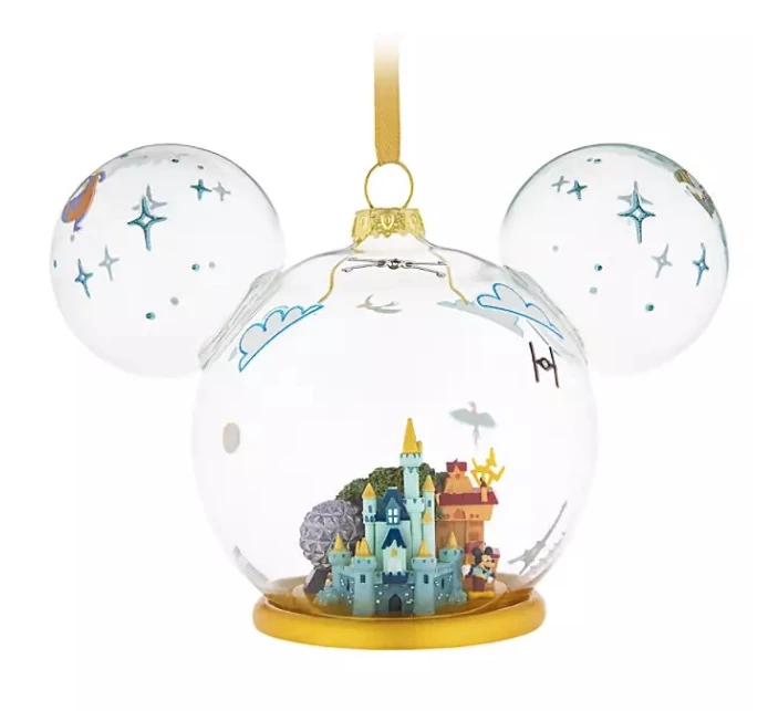 Budget π Disney Mickey Ears Icon Ornament - Walt Disney World Parks - Park Life π