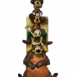 New 🌟 Disney Figure Ornament - Wilderness Lodge Resort - Mickey And Friends ✔️