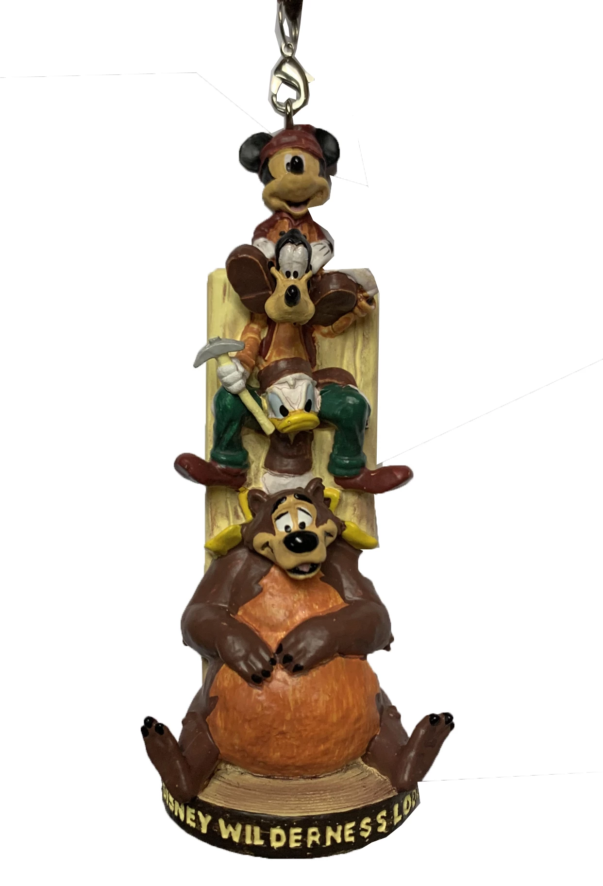 New ???? Disney Figure Ornament - Wilderness Lodge Resort - Mickey And Friends ✔️ 1 New ???? Disney Figure Ornament - Wilderness Lodge Resort - Mickey And Friends ✔️