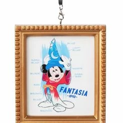 Cheapest 😀 Disney Canvas Ornament - Sorcerer Mickey Mouse - Framed 🥰