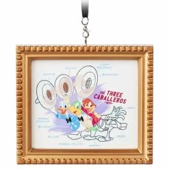 Buy 🌟 Disney Canvas Ornament - The Three Caballeros - Framed 😍