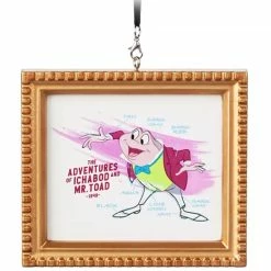 Budget 💯 Disney Canvas Ornament - Mr.Toad - Framed 🌟