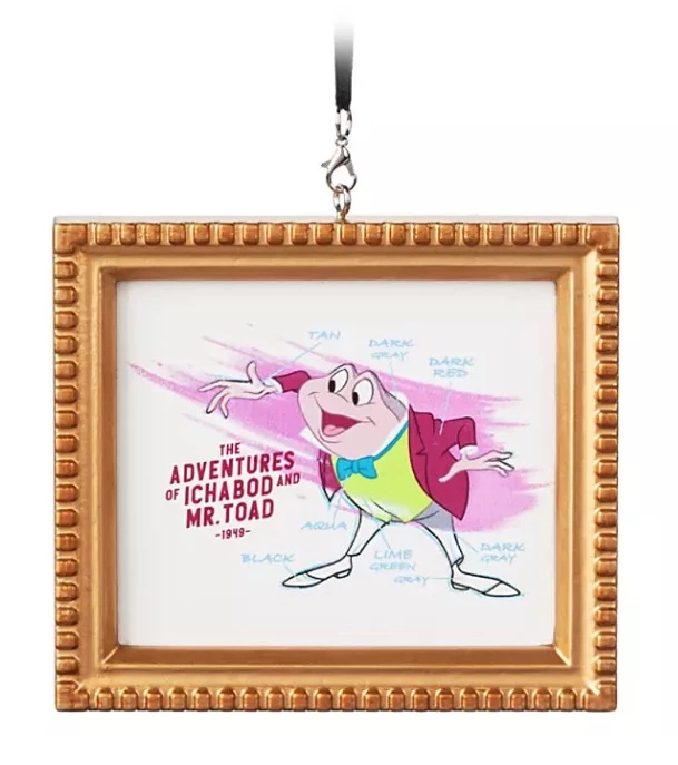 Budget ๐ฏ Disney Canvas Ornament - Mr.Toad - Framed ๐