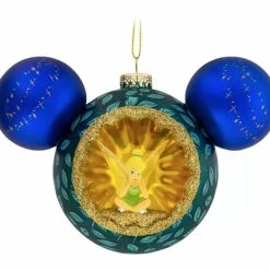 Cheapest 👏 Disney Mickey Ears Icon Ornament - Tinker Bell And Peter Pan 🤩