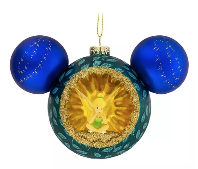 Cheapest 👏 Disney Mickey Ears Icon Ornament - Tinker Bell And Peter Pan 🤩