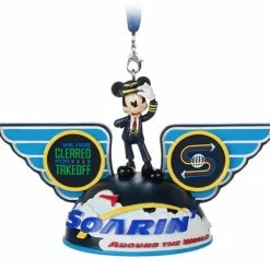 Discount 🥰 Disney Ear Hat Ornament - Mickey Mouse Soarin' - Epcot 🌟