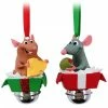 Best Sale 👏 Disney Bell Ornament Set - Remy And Emile - Ratatouille ⭐