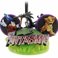 Deals 🧨 Disney Ears Hat Ornament - Fantasmic - Hollywood Studios 😉