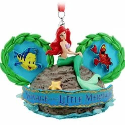 Discount 🤩 Disney Ears Hat Ornament - Voyage Of The Little Mermaid ✨