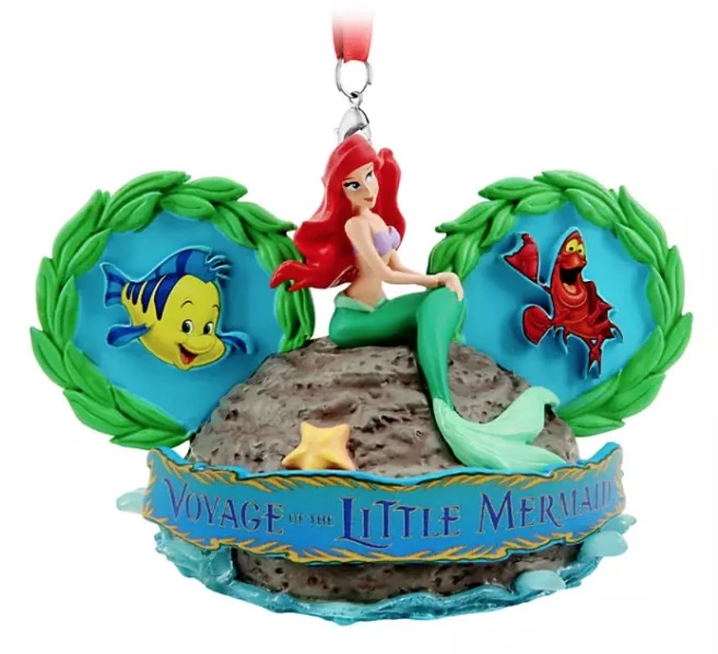Discount ???? Disney Ears Hat Ornament - Voyage Of The Little Mermaid ✨ 1 Discount ???? Disney Ears Hat Ornament - Voyage Of The Little Mermaid ✨