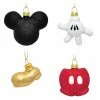Hot Sale 🎁 Disney Ornament Set - Mickey Mouse Icon Body Parts - Set Of 4 🎉