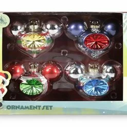 Top 10 🥰 Disney Ornament Set - Mickey Mouse Icon Glass Droplet ✔️