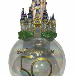 Cheap 🎉 Disney 🎅 Christmas Ornament - 50th Anniversary - Castle On Top 😀