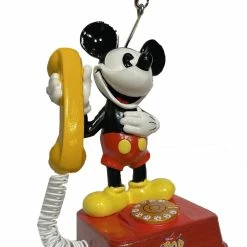 Cheapest 🥰 Disney Figurine Ornament - Pop Century - Mickey Mouse Phone ⭐