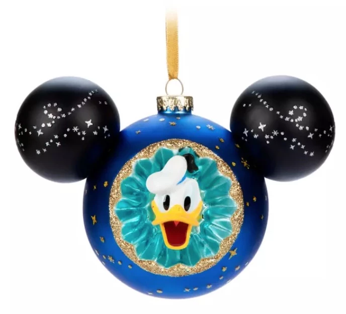 Brand new π Disney Mickey Ears Icon Ornament - Donald Duck Sunburst π