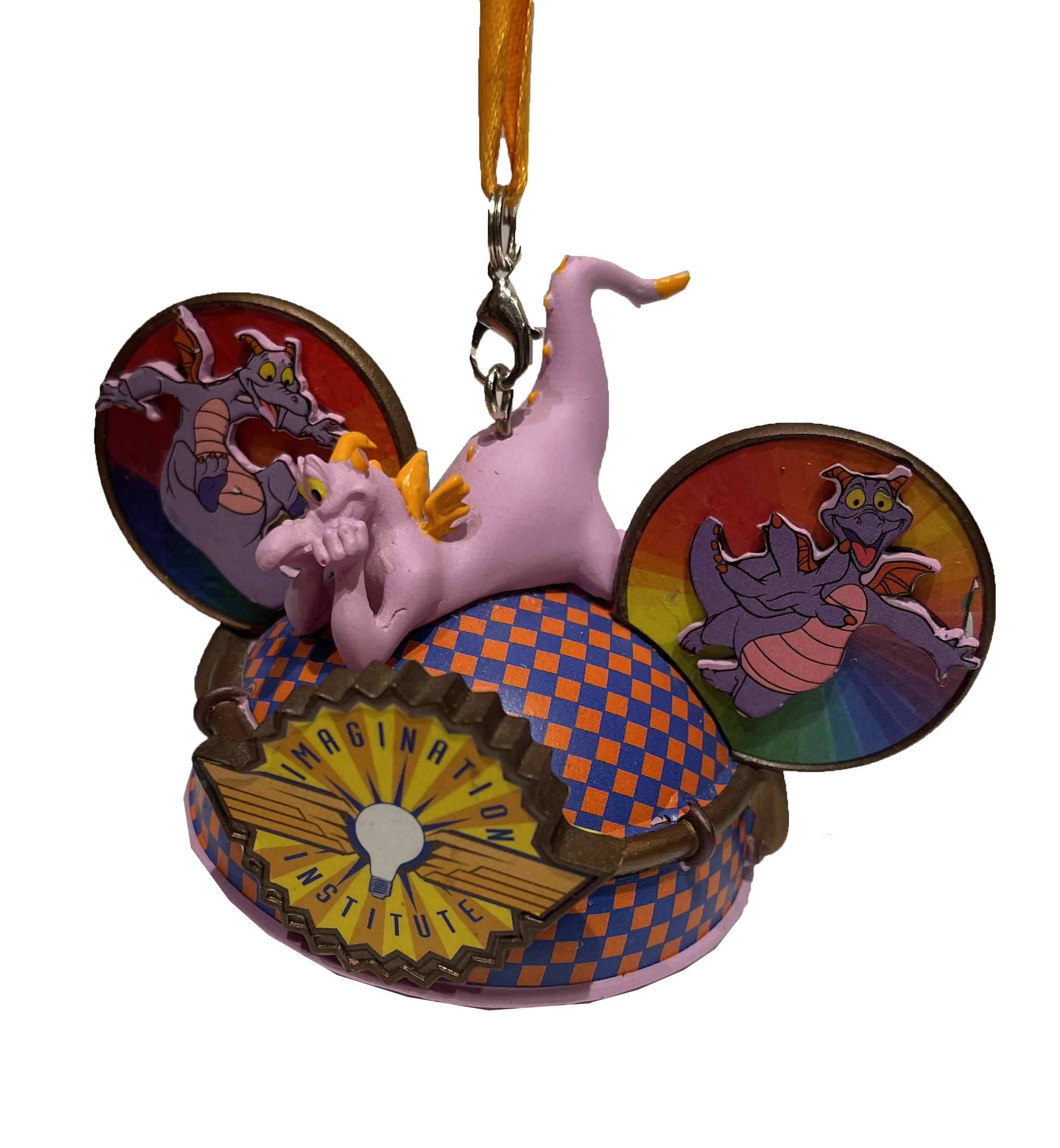 Coupon 🥰 Disney Ear Hat Ornament - Figment - Imagination Institute ⌛
