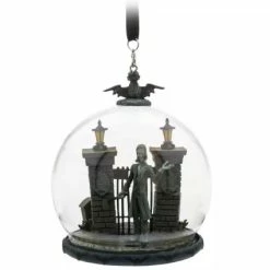 Brand new 👍 Disney Globe Ornament - Haunted Mansion - Ghost Host 🎉