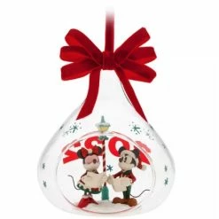 Top 10 🧨 Disney Globe Ornament - 2022 Mickey And Minnie 🎁