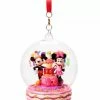 Best Sale 👏 Disney Globe Ornament - Mickey And Minnie - Happy 🎂 Birthday ❤️